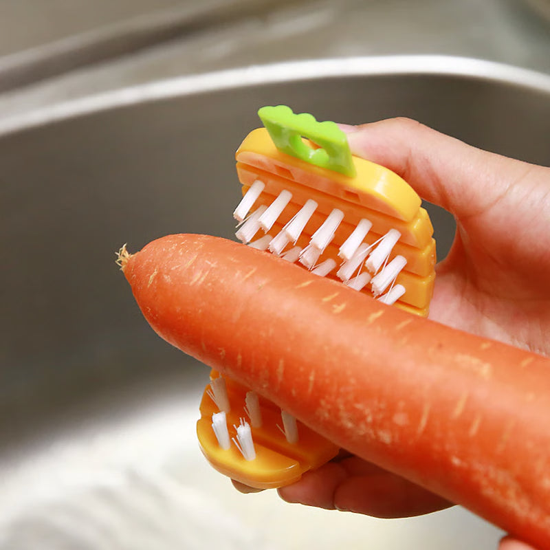 Bendable Fuller Potato Scrubbing Brush