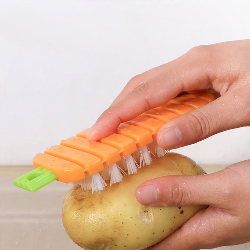 Bendable Fuller Potato Scrubbing Brush