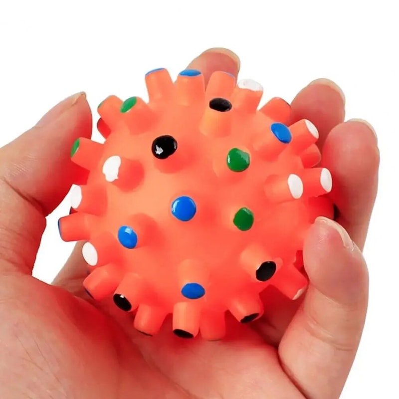 Round Dog Ball Toy: Durable Puppy Training & Decompression Display Mold